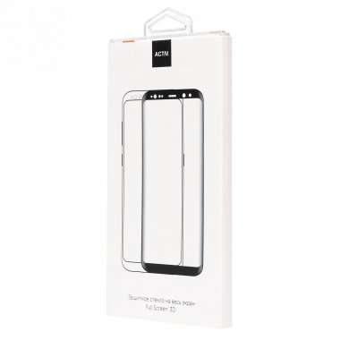 Защитное стекло Activ 3D для Xiaomi Mi Note 10 (черное) — 2